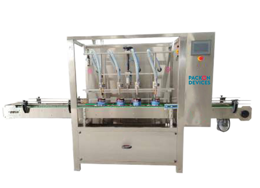 Automatic Multi Head Load Cell Base Filling Machine